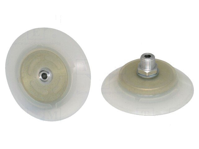 Zuignap; 80mm; G1/4-AG; Shorehardheid: 55; 25cm3; 260N; PFYN Zuignap; 80mm; G1/4-AG; Shorehardheid: 55; 25cm3; 260N; PFYN
